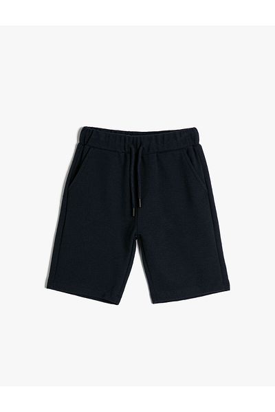 Koton Strukturierte Basic-Shorts – Taillenbinde