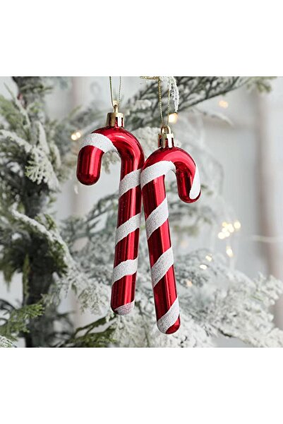 Astaş Şeker Kamışı Yılbaşı Süsü 10cm