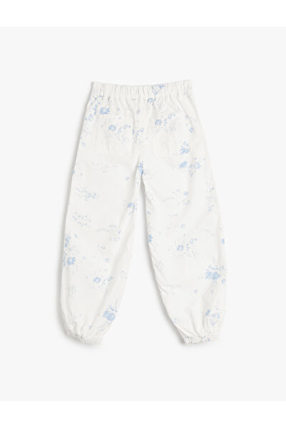 Koton Paraşüt Kot Pantolon Pamuklu Beli Lastikli Cepli - Parachute Jean