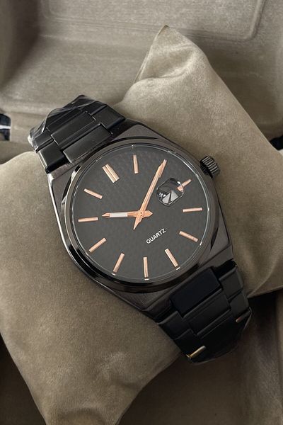 Leerybee Men's Wristwatch - Custom with Calendar Inside Box, Birthday Christmas Valentine's Day Gift