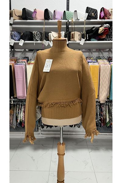Zeynep Butik Плетено пончо 1397
