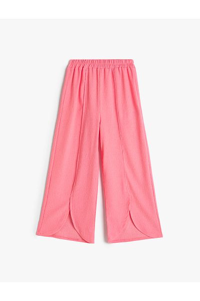 Koton Palazzo-Hose mit Schlitzdetail und elastischer Taille
