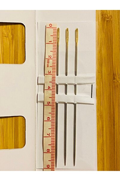 NEEDLES Žuto oko Jorgan Set šivaćih igala. Pakovanje od 3,9 cm.