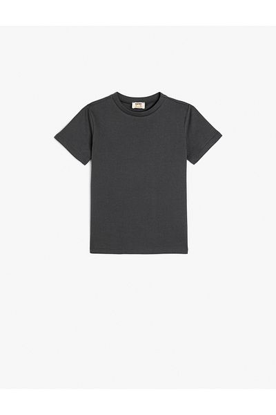 Koton Crew Neck Basic Cotton Short Sleeve T-Shirt