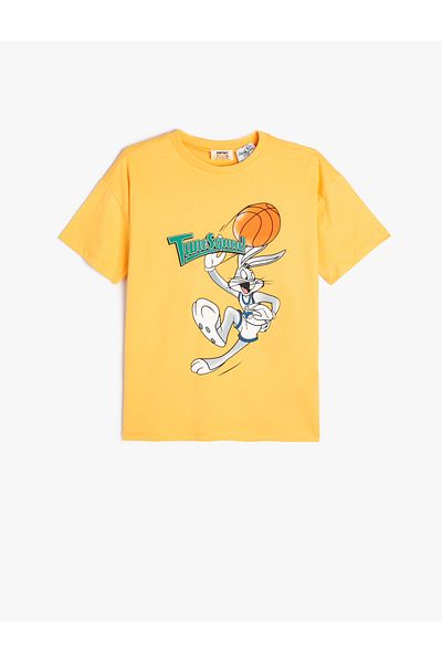 Koton Bugs Bunny T-Shirt Licensed Short Sleeve Crew Neck Cotton