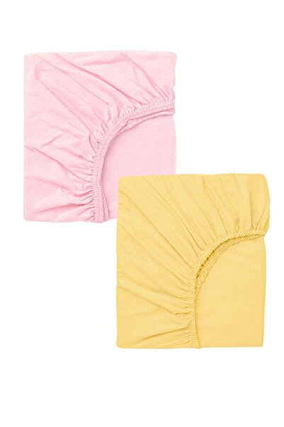 COTENCONCEPT 2 Adet Pamuklu Ve Lastikli 60 X 120 X 15 Cm Penye Bebek Çarşaf