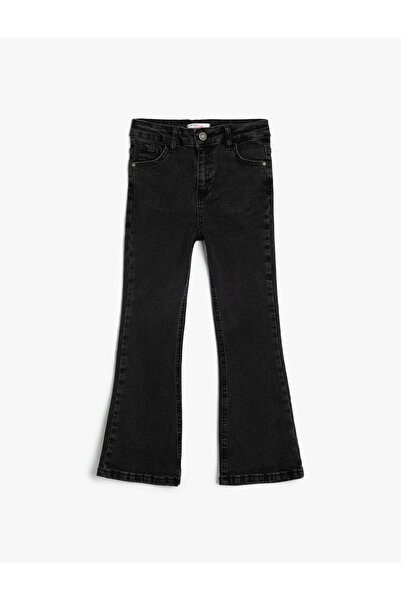 Koton Spanish Leg Slim Fit Jeans - Flare Jean