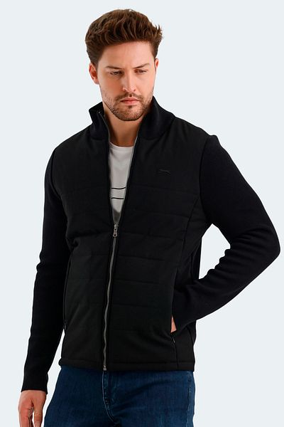 Slazenger BULLS Μαύρο Ανδρικό Παλτό & Παλτό
