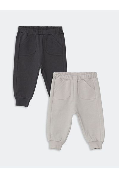 LC Waikiki Elastic Waist Basic Baby Boy Tracksuit Bottom 2-Piece