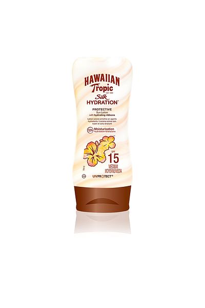 Hawaiian Tropic Silk Hydration Schützende Sonnenlotion Spf15 180 ml