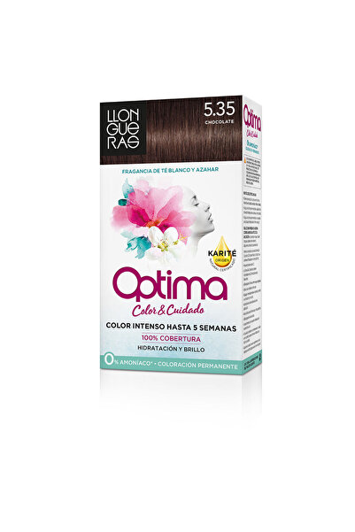 Llongueras Optima Hair Colour #5.35-passion Chocolate