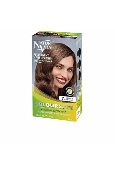 Natur Vital Coloursafe Permanente Haarfarbe #7-blond 150 ml