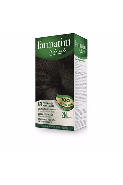 Farmatint Gel Coloración Permanente #2n-moreno