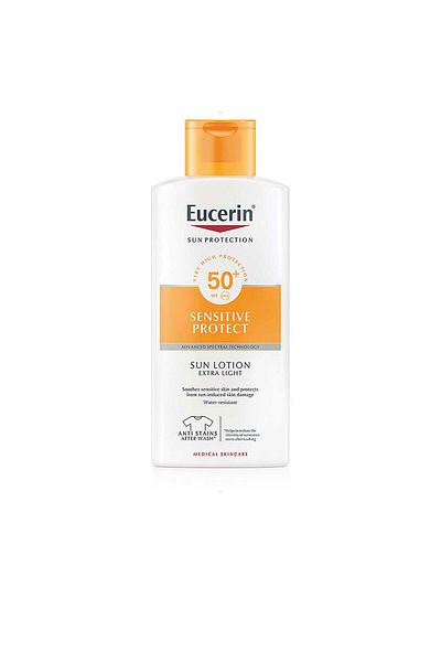 Eucerin Sun Sensitive Protect Lotion Extra Leicht Spf50 400 ml