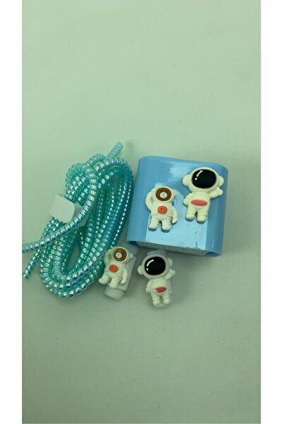 TECNOTREND İPHONE UYUMLU ADAPTÖR VE KABLO KORUYUCU ÖRME KILIF