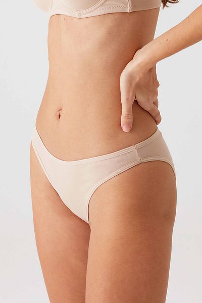 Pierre Cardin Pachet economic de 5 - Skin 2957 No Show Classic Chiloți de bază din bumbac pentru femei