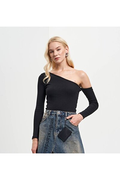 tw3 Μακρυμάνικο Crop που αναδεικνύει τους ώμους