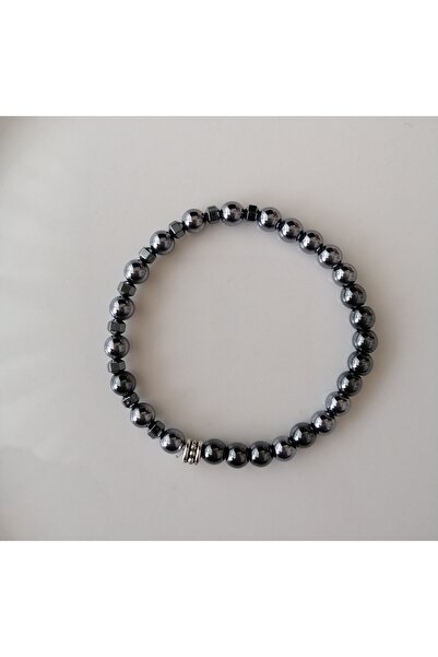 LemaStone سوار رياضي من حجر الهيماتيت الطبيعي مقاس 6 مم - عصري ومريح