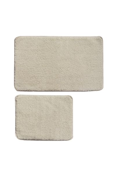 Moda Dekor Maxiform Cream 50x80 Ματ Μπάνιου 2 τεμαχίων