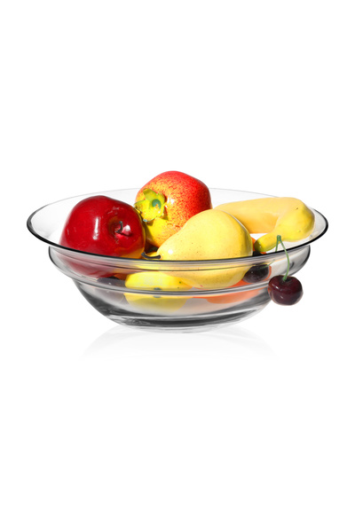 Fhilli Milano - Round Cold Cut Fruit Holder and Salad Bowl - Large Shallow