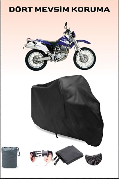 Breen قماش دراجة نارية أسود متوافق مع Yamaha Tt 600 E، غطاء المحرك