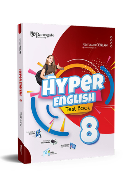 Ramsgate University 2025 8. Sınıf Hyper English | Test Book - Ramazan Ceylan