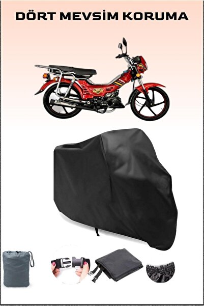 Breen بلاك كينج موتور Kr-100-قماش دراجة نارية متوافق، غطاء المحرك