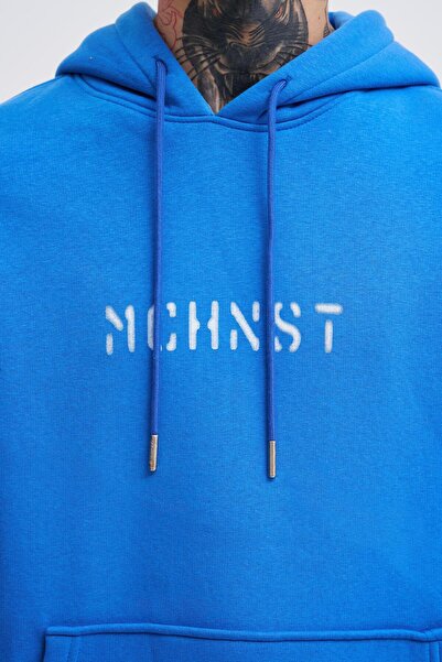 Machinist Мъжки суитшърт с качулка и щампа Machinist Secret