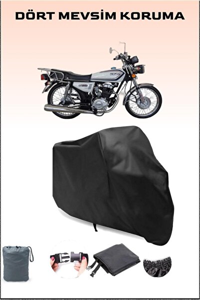 Breen أسود Kuba Cheetah 150r متوافق مع القماش المشمع للدراجات النارية، غطاء ا...
