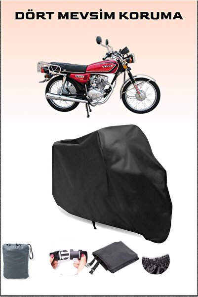 Breen بلاك ستيل موتور فيكتوري 125 متوافق مع القماش المشمع للدراجات النارية، غ...