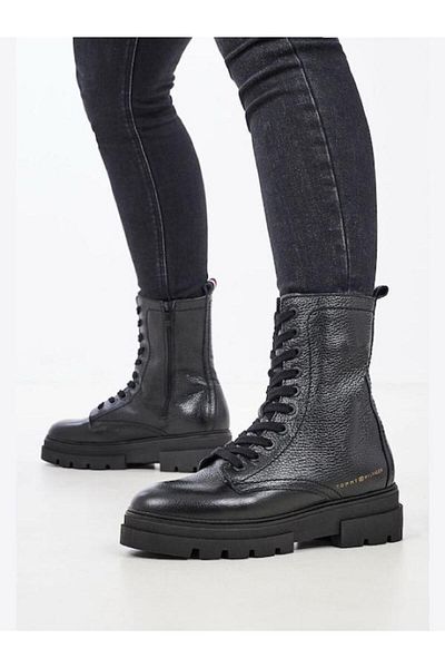 United colors of benetton men's leather boots outlet
