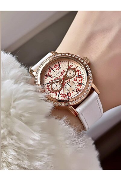 Ferrucci  Kadın Deri Kordon Kol Saati