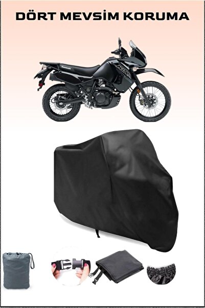 Breen قماش القنب للدراجات النارية المتوافق مع Kawasaki Klr 650 باللون الأسود،...