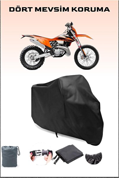 Breen قماش القنب للدراجات النارية المتوافق مع KTM 250 Exc TPI باللون الأسود، ...