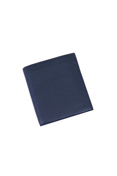 Desa Parry Navy Blue Men's Leather Wallet
