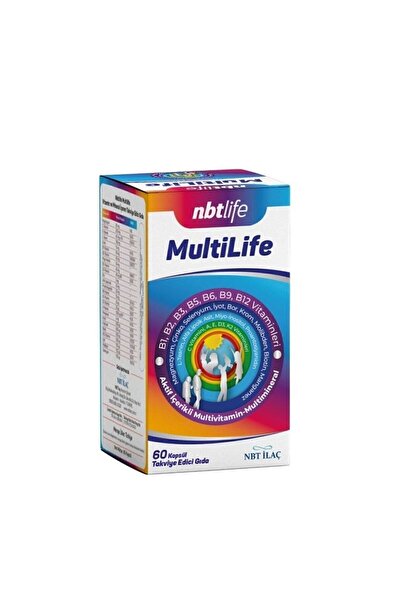 NBT LİFE MULTİLİFE 60 KAPSÜL
