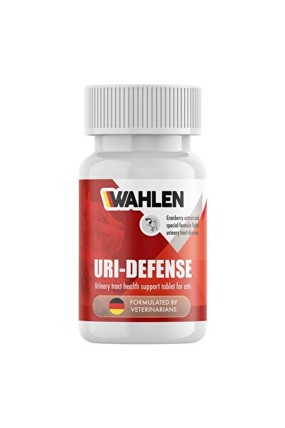 WAHLEN Uri-Defense For Cats Kediler İçin Boşaltım Sistemi Desteği 40 Tablet