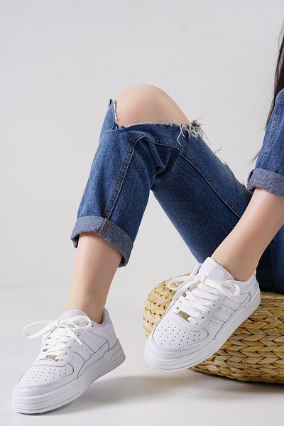 LETAO Άνετα λευκά Unisex καθημερινά αθλητικά παπούτσια