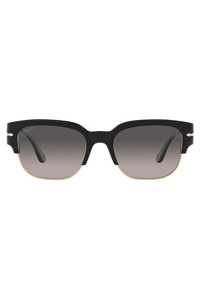 Persol Unisex Pillow Sunglasses- Po 3319s - Lense Size:55mm - Black