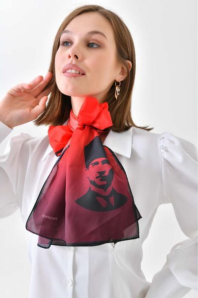 FASHION Ataturk Themed Scarf