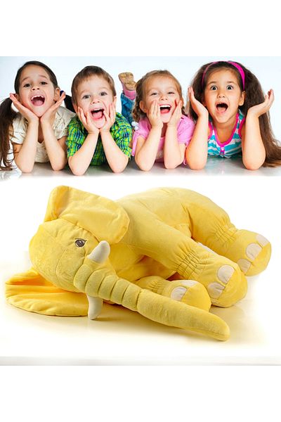 Sole My Sleeping Buddy Elephant - Large Squishy Plush Elephant - 85 cm - 100% Domestic Production