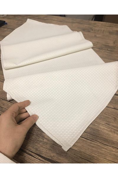 turkanlarhome Runner Decorativ din Piele 115x33 Cm