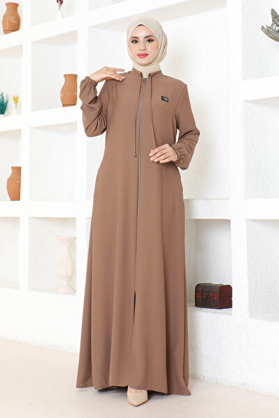 İmajButik Μεγάλο μέγεθος Mink Ferace - Ελαστικό μανίκι