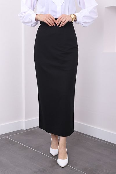 İmajButik Black Pencil Skirt Set