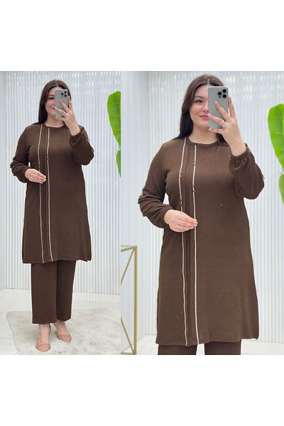 GK Lycra Knitted Fabric Double Set