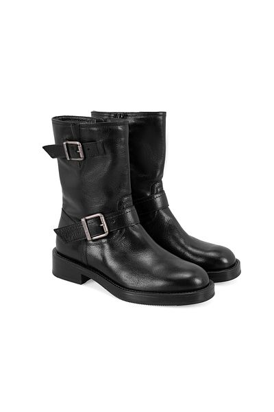 Desa Women's Black Belt Accessory Women's Boots