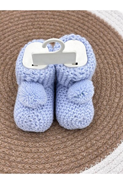 Ege Bebek YENİ DOĞAN BEBEK ÖRME TRİKO PATİK 0-6 AY / BEBEK PATİĞİ