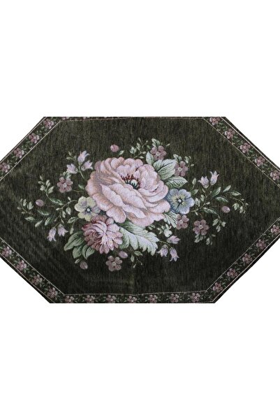 Believe Olive Kinay Jacquard Woven Tapestry Runner - 30*55