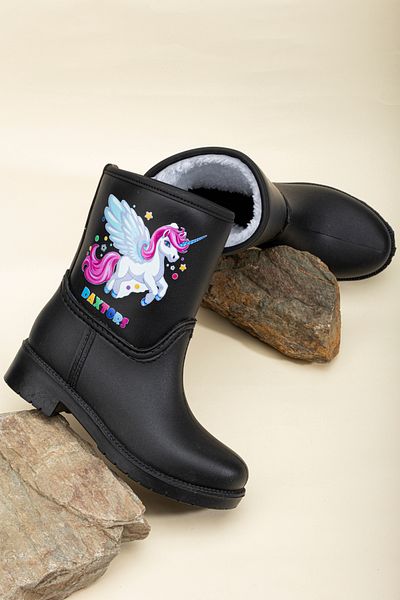 Daxtors Guaranteed Princess Water and Cold Proof Girls' Snow Boots and Boots