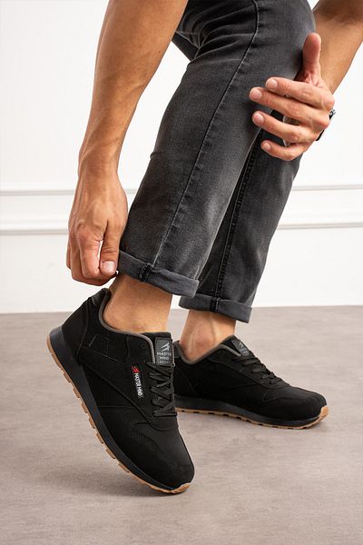 repstep Pantofi sport pentru bărbați, de calitate și confortabili, ortopedici, confortabili, la îndemână, cu șireturi